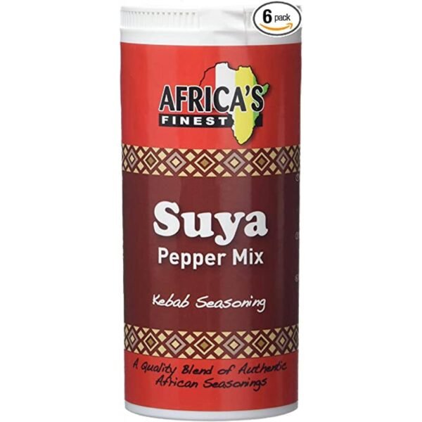 Africa's Finest Suya Pepper Mix Kebab Seasoning 100g