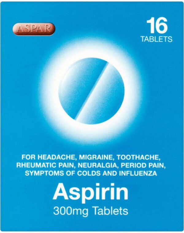 Aspar Aspirin Tablet 16?s Blister Size 16EA