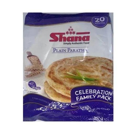 Buy Shana Plain Paratha Family Pack 1.3kg  Lakshmi Stores UK
