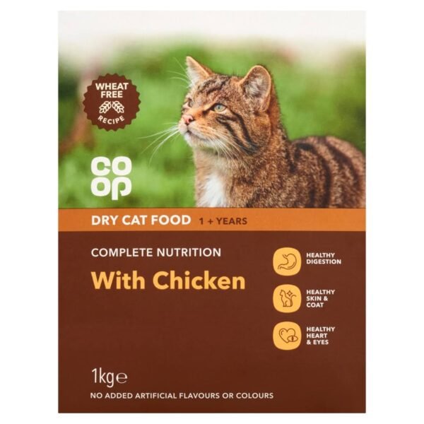 Co-op Dry Cat Food with Chicken 1 + Years