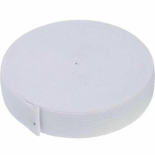 Cuckoos? Wardrobe 34 20mm Elastic Roll White Woven Flat Craft Sewing Elastic Cord Elastic Bands (100 Meter)
