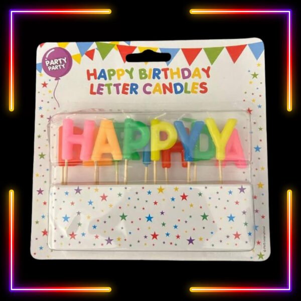 Happy Birthday Candles 13Pk