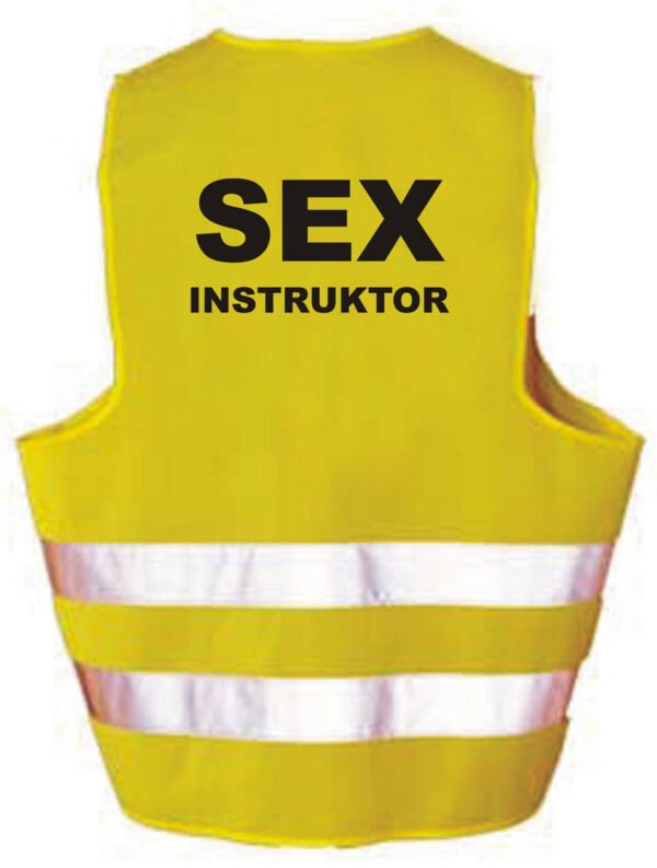 Heijastava juhlaliivi Sex Instructor