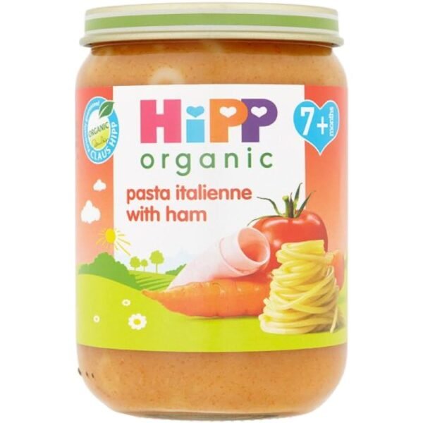 Hipp Organic Pasta Italienne with Ham 7+ Months 190g