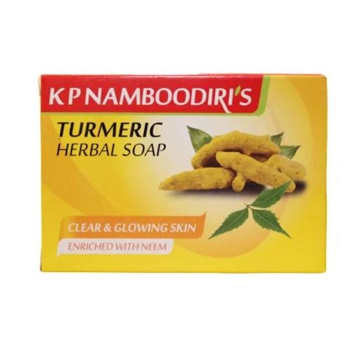 KP Namboodiri?s Turmeric Herbal Soap - 75 GM  Pack of 3
