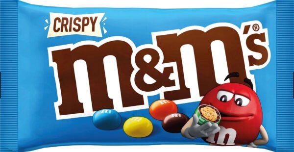 M & M's Crispy Bag 36G