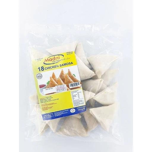 Madni Chicken Samosa 18Pcs  Frozen Food  Online Indian Supermarket  Online Indian Groceries