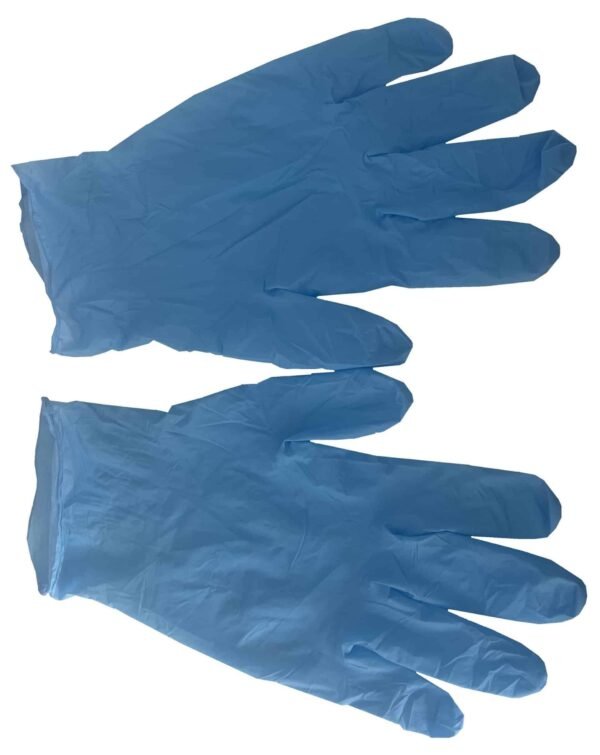 Nitrile Powder Free Gloves ? Large Blue