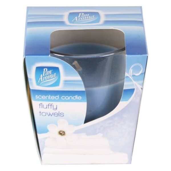 Pan Aroma Fluffy Towels Scented Glass Candle