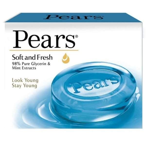 Pears Fresh & Soft Soap Bar 125 GM