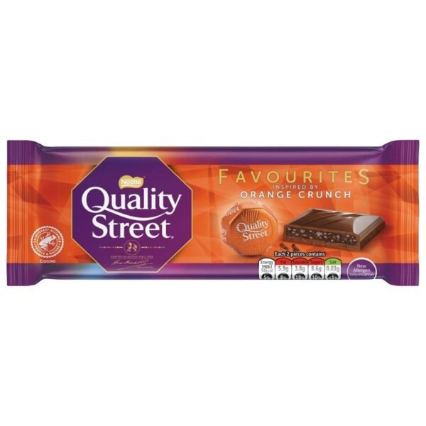 Quality Street Orange Crunch Chocolate Bar 84g