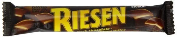 Riesen Dark Chocolate-Chewy Toffee, 45g (Pack of 96)