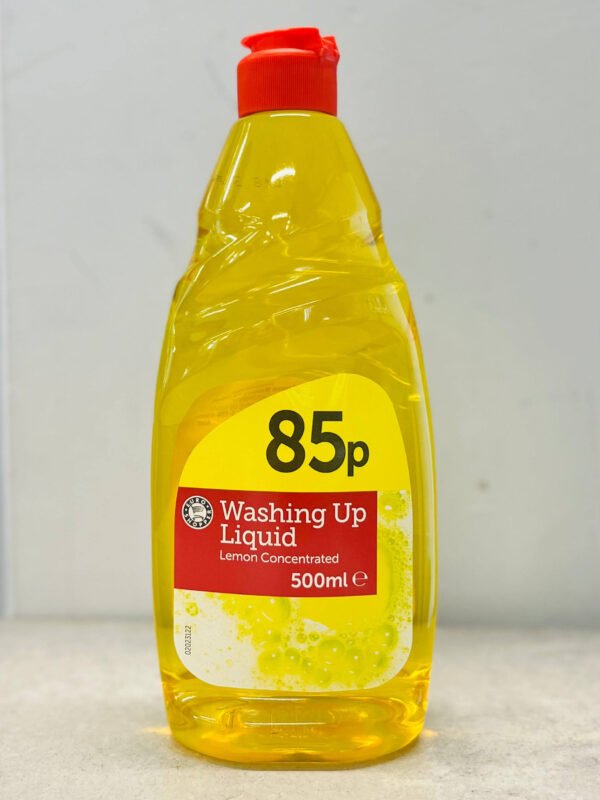 Sparkling Clean Euro Shopper Washing Up Liquid 500ml