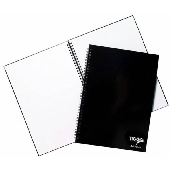 Tiger Twinwire A4 60 Sheet Plain Notebook