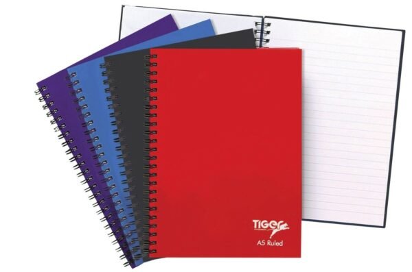 Tiger Twinwire A5 80 Sheet Feint Notebook
