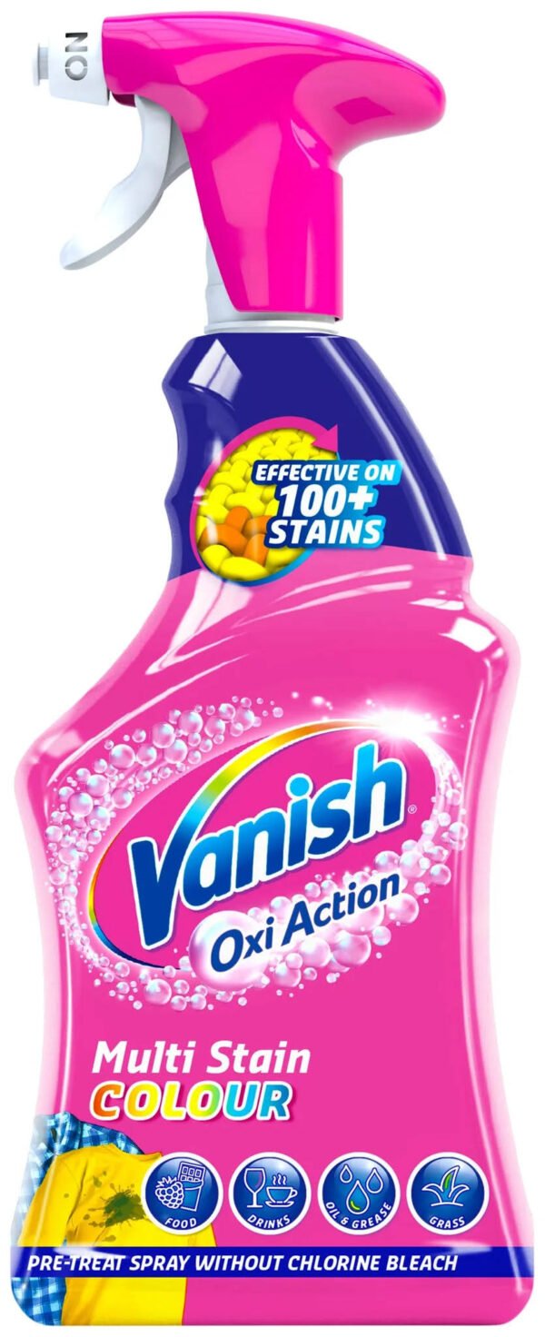 Vanish Oxi Action Stain Remover Spray, 500ml