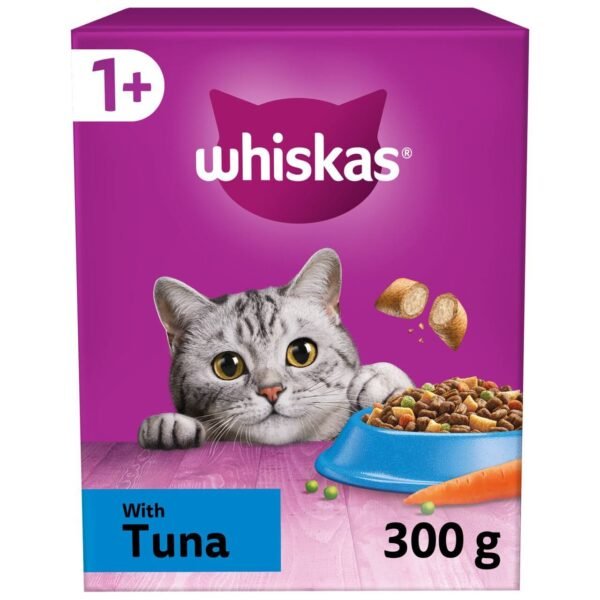 Whiskas ? 1+ Adult Dry Cat Food with Tuna ? 300g