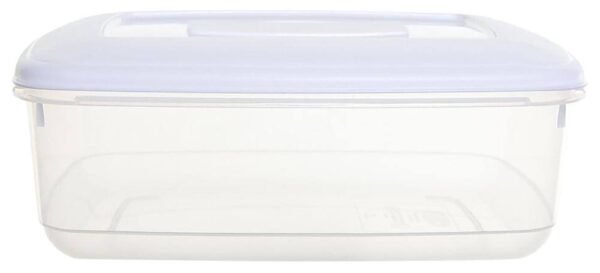 Whitefurze Rectangular Food Storage Box 4L